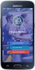 Android App - 7 Minutes Fitness Workouts