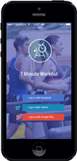 iPhone App - 7 Minutes Fitness Workouts